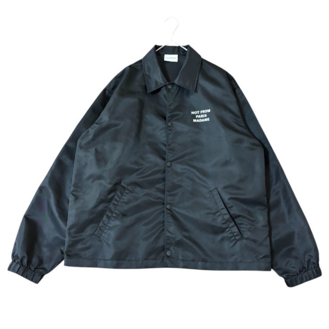 【極美品】Drôle de Monsieur★ナイロンジャケット 黒 M
