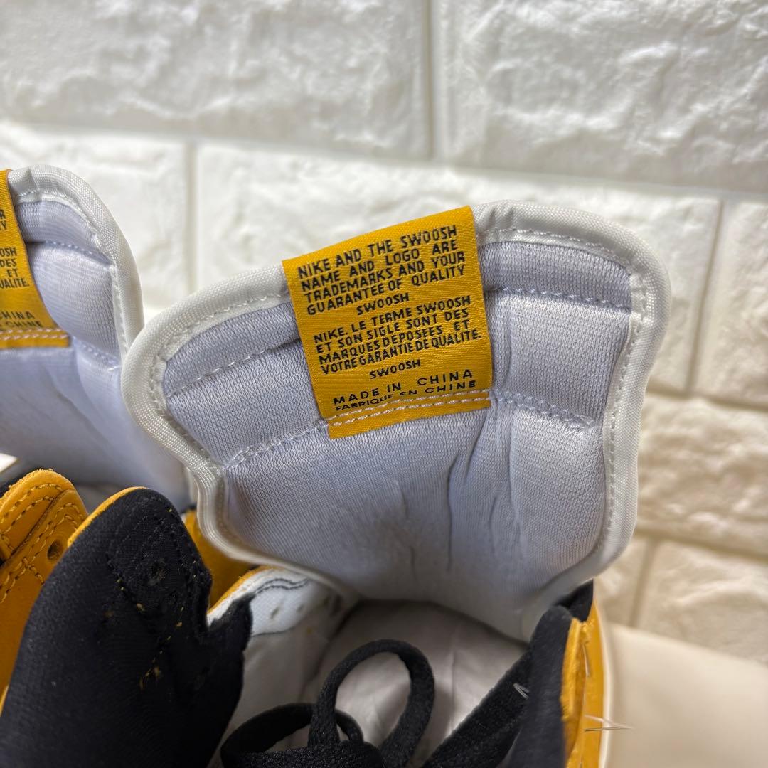 新品NIKE エアジョーダン 1 レトロ ハイ OG イエローオークル 24.5