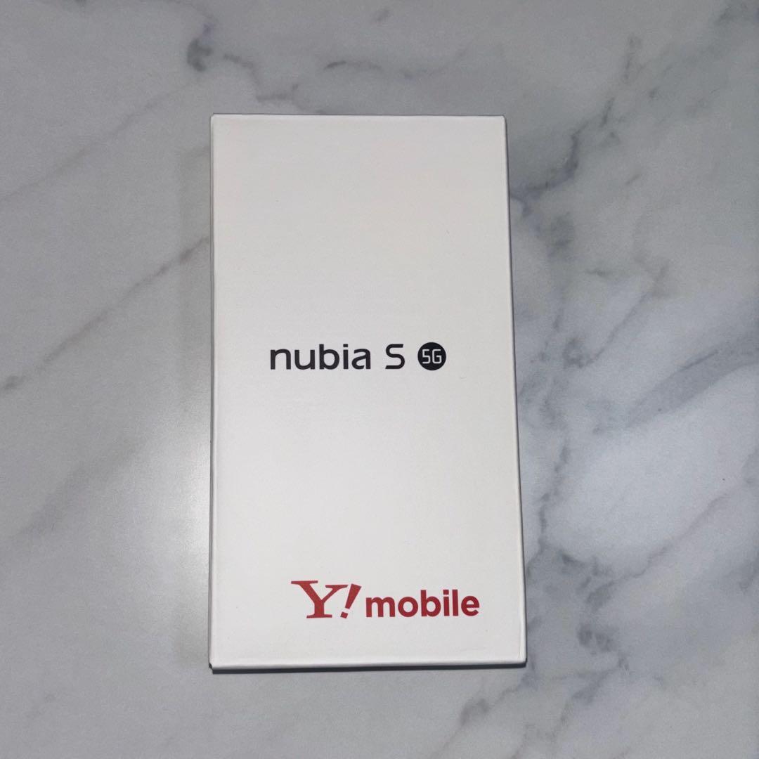 nubia S 5G ホワイト 新品未使用品