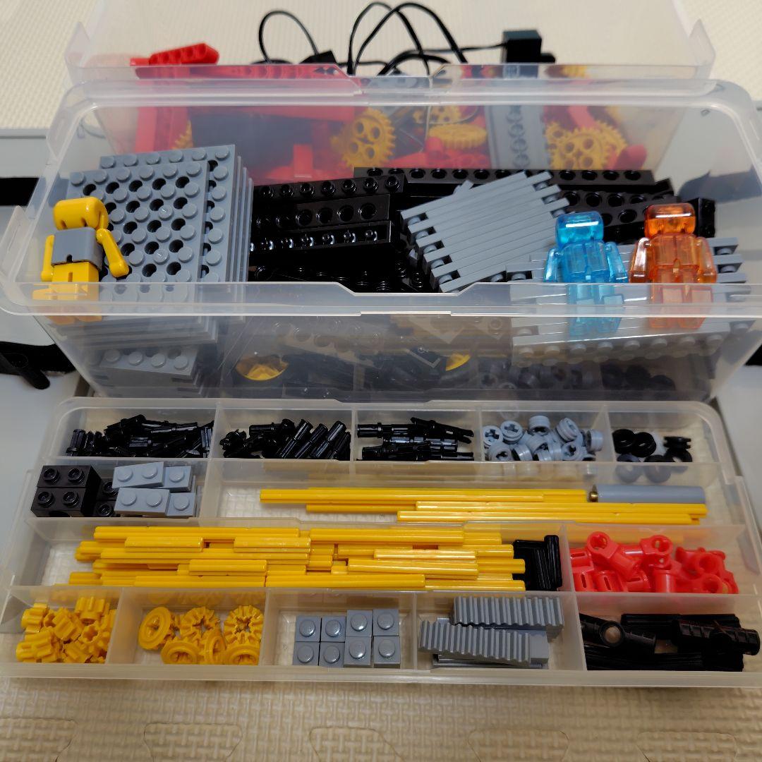 [全て部品有]ヒューマンアカデミー　ロボット教室　パーツ、テキスト一式