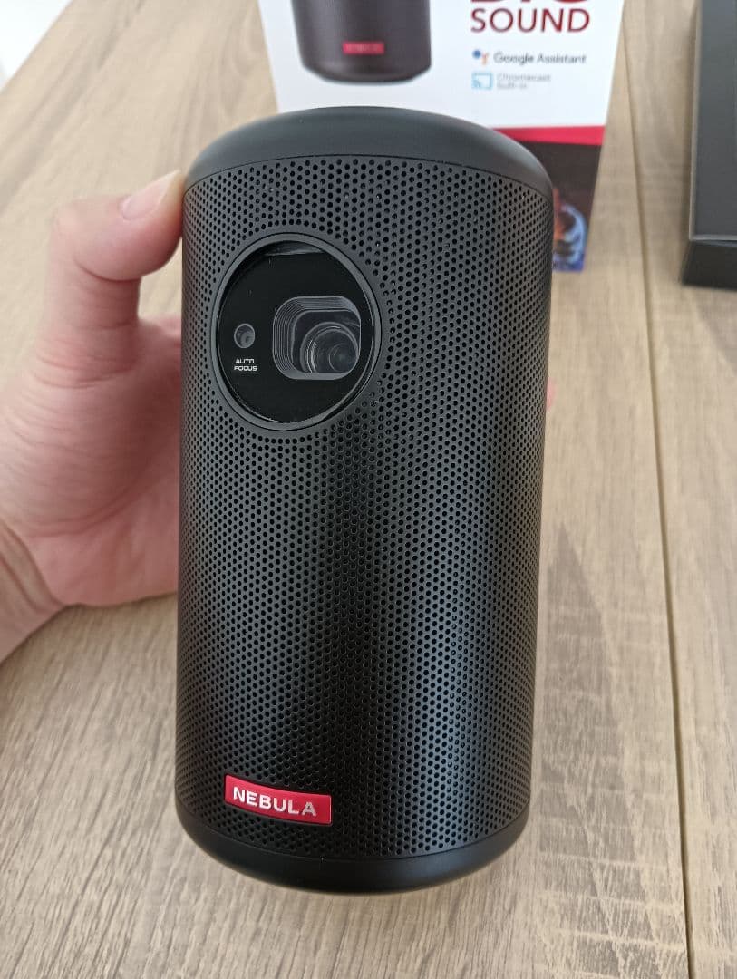 Anker Nebula Capsule Ilモバイルプロジェクター ブラック