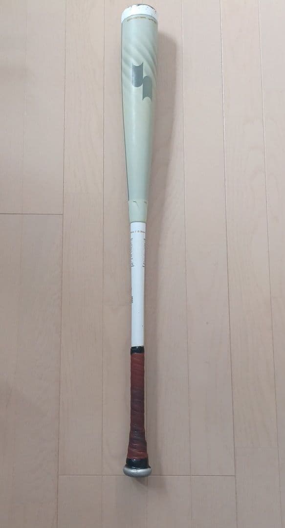 【希少】SSK一般軟式用バットMM18　2021年冬限定カラーホワイト　83cm