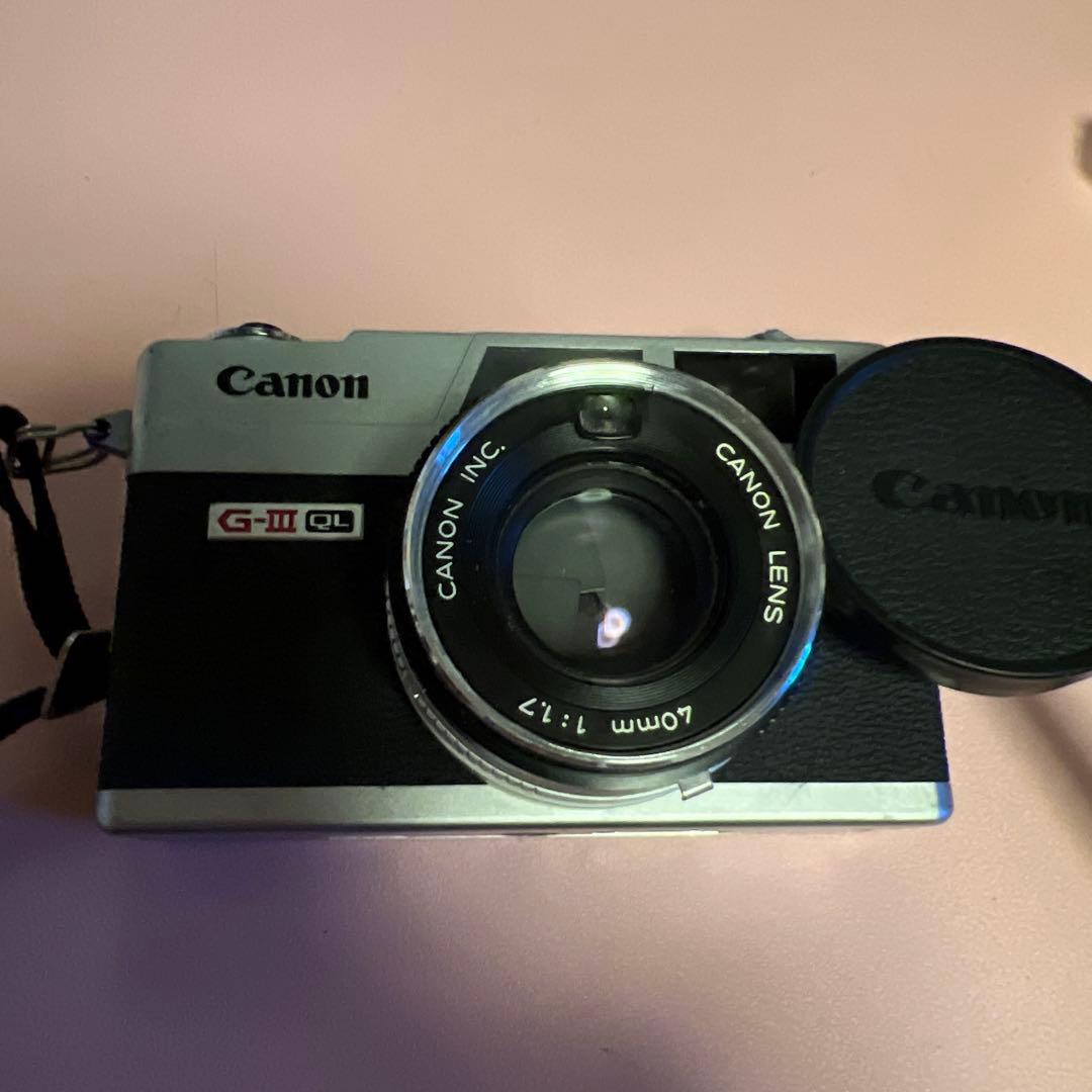 ジャンク品　Canon G-III QL コンパクトカメラ