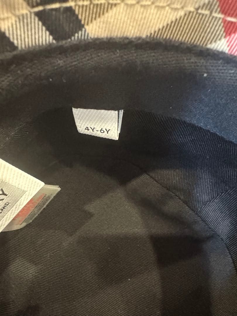 BURBERRY バケットハット 4Y-6Y