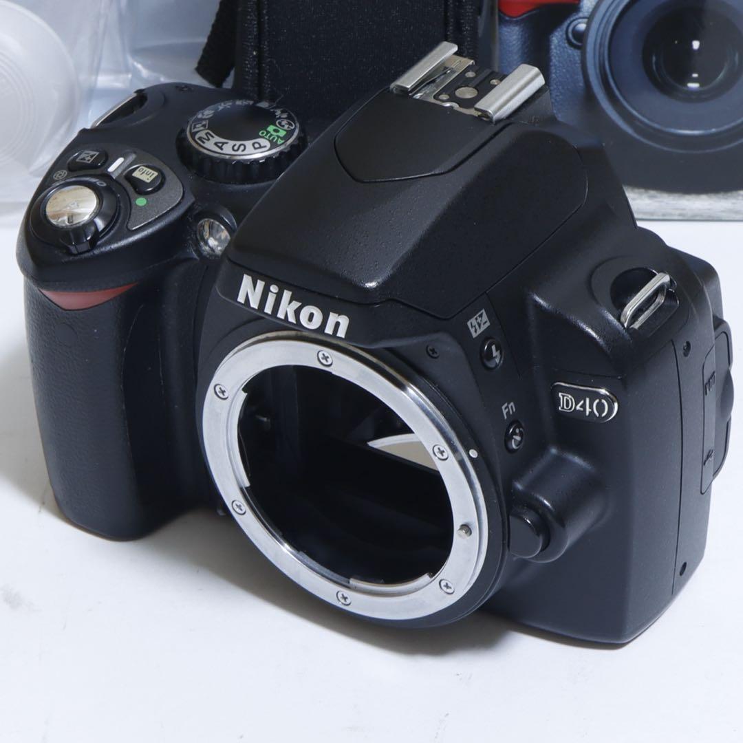 ★めち。★定番機!!★ Nikon D40セット