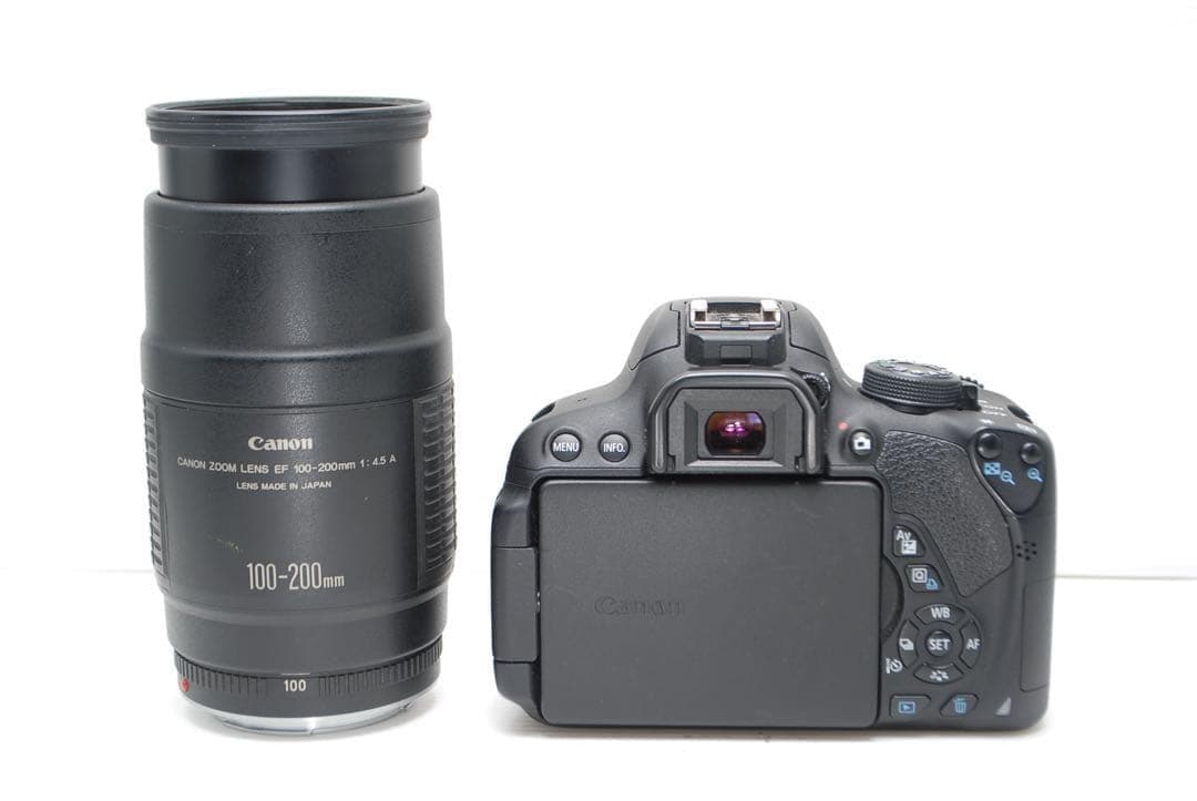 ▪️Canon kiss X7i▪️望遠レンズ付き 扱いやすい一眼レフ 美品
