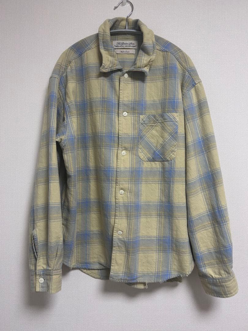 【LAppartement】レミレリーフ　ヴィンテージ　チェックシャツ