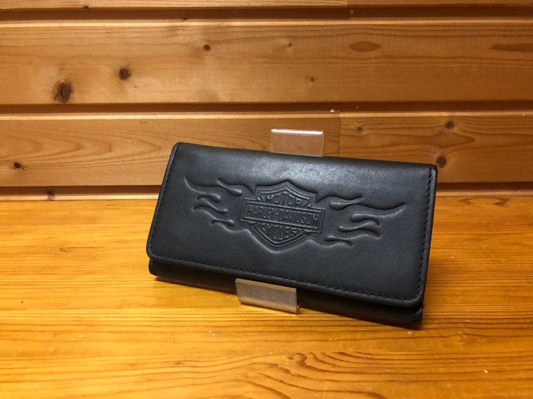 こ*つ様 Harley-Davidson ブラックレザー長財布