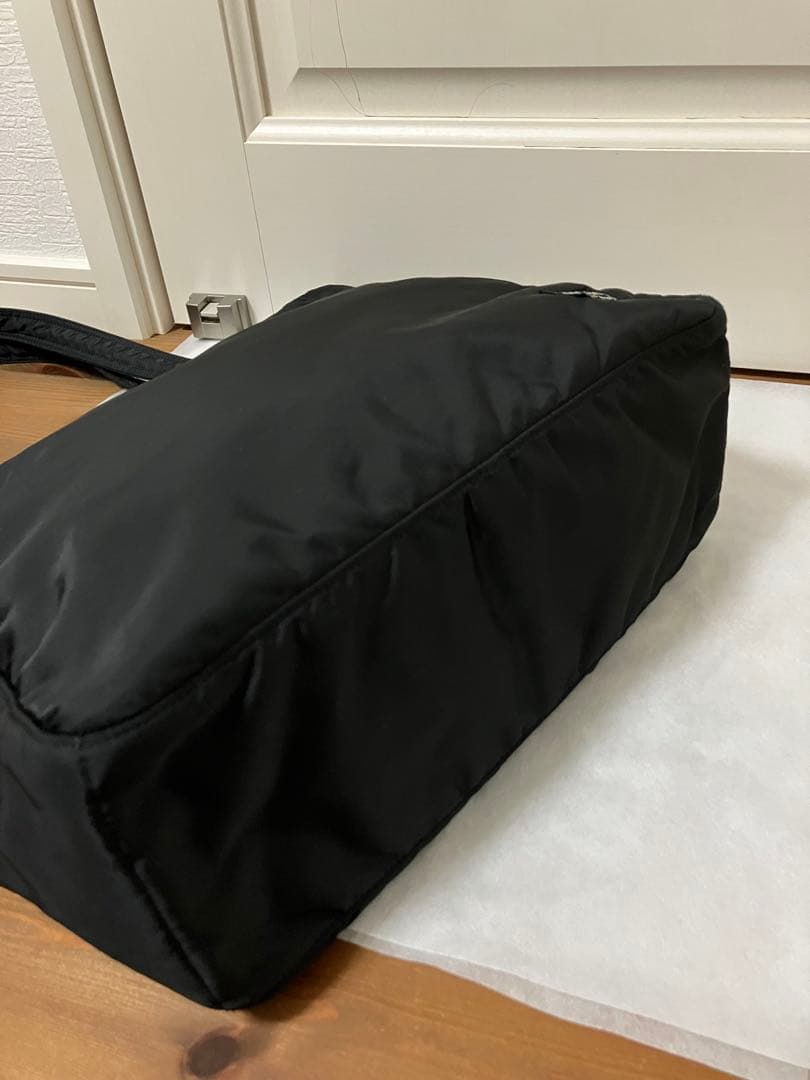 ポーター クリーム トートバッグL ブラック