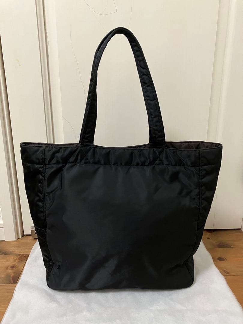 ポーター クリーム トートバッグL ブラック