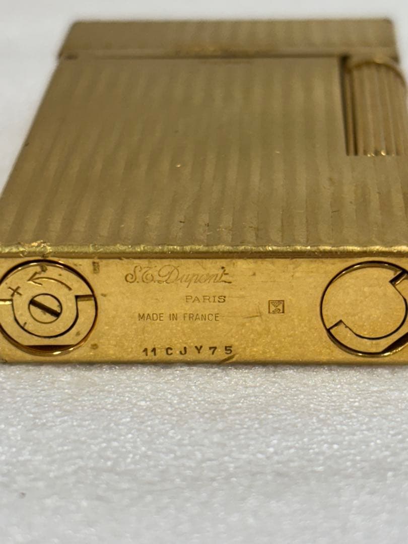 【美品】デュポン ゴールド