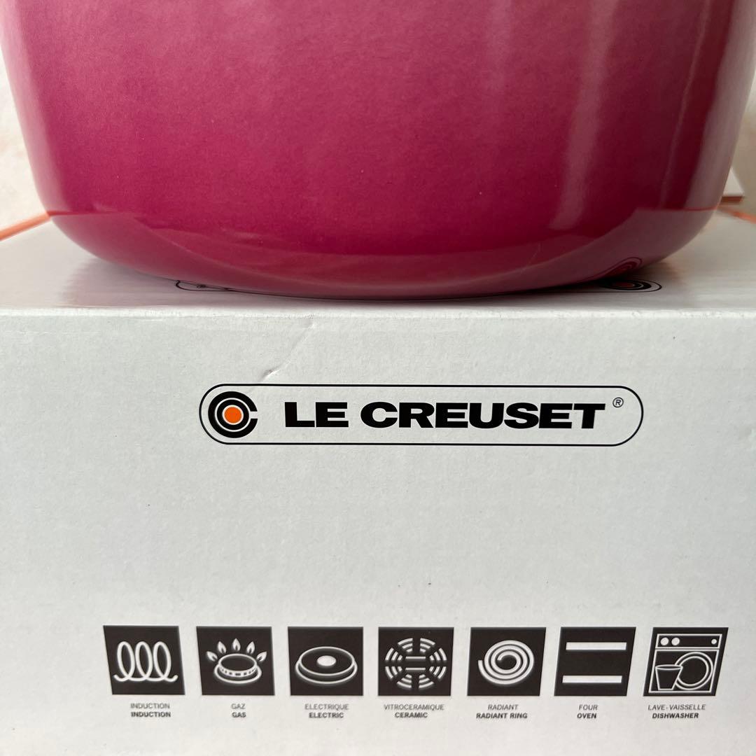 ルクルーゼ シグニチャーココットロンド18 ブーケピンク