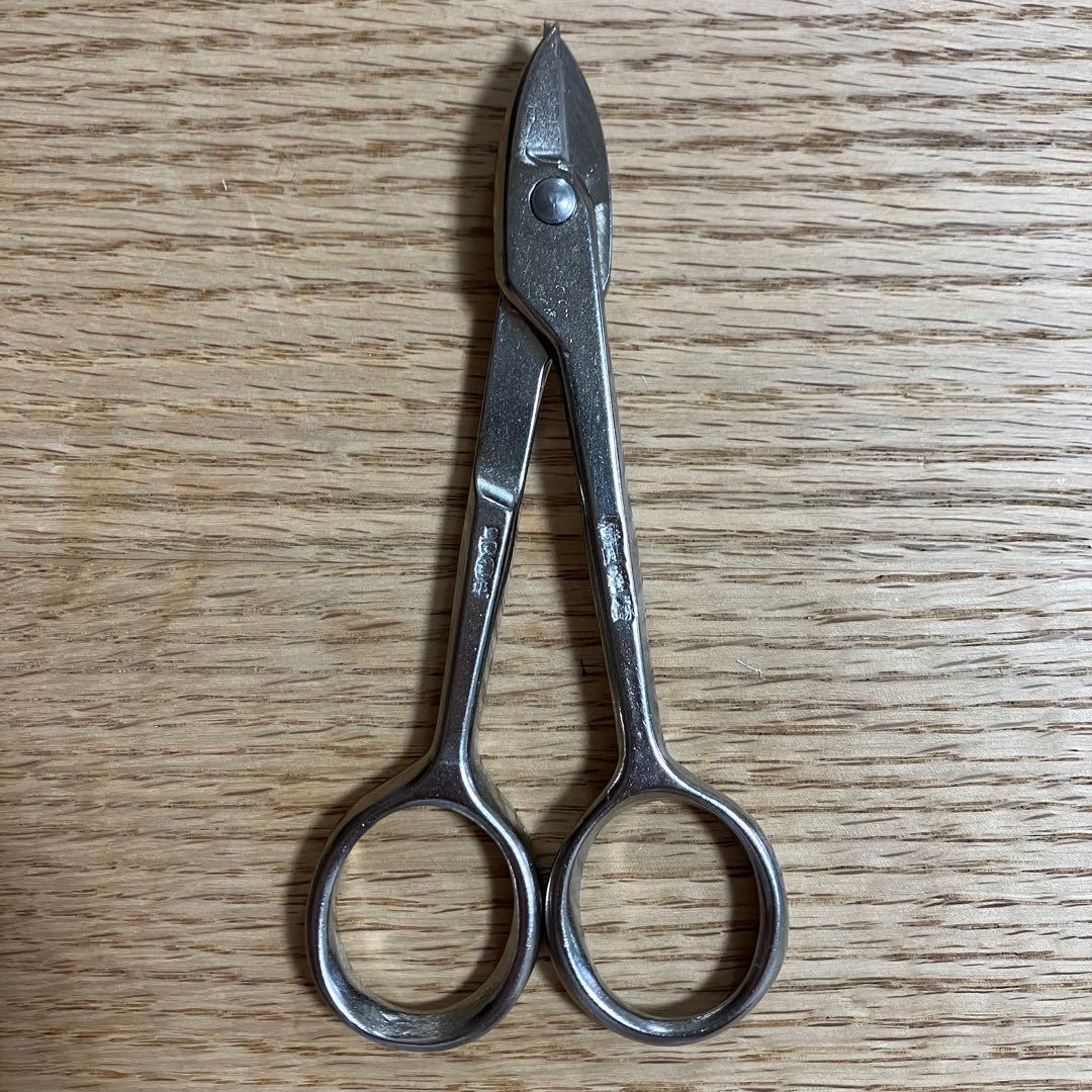 昌国　No.8009 白染針金切小鋏　盆栽道具