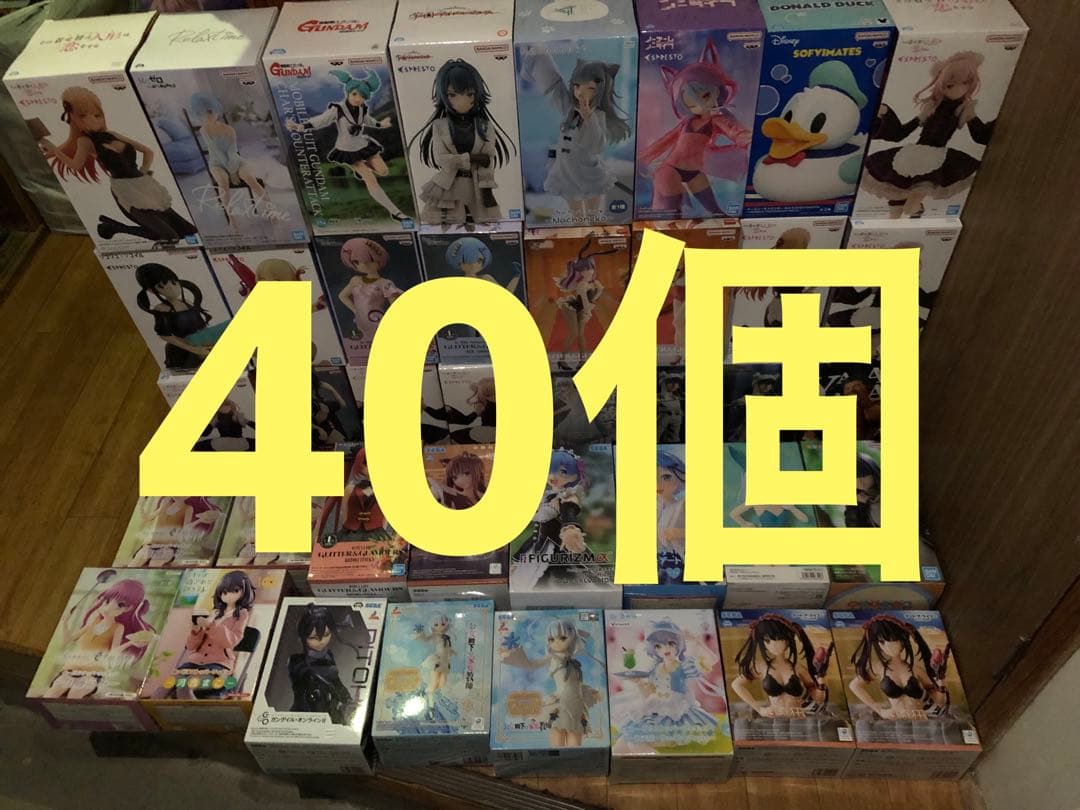 にごりり　リコリス　デアラ　まりん　レムラム　　セット　フィギュア　40個