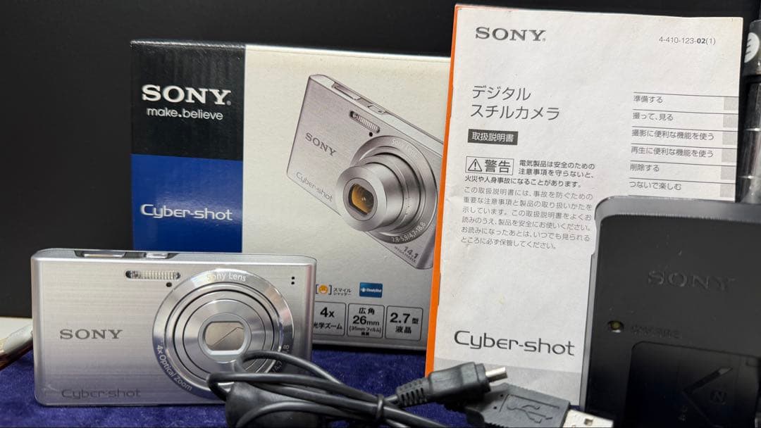 【動作確認済み】SONY CYBER-SHOT DSC-W610