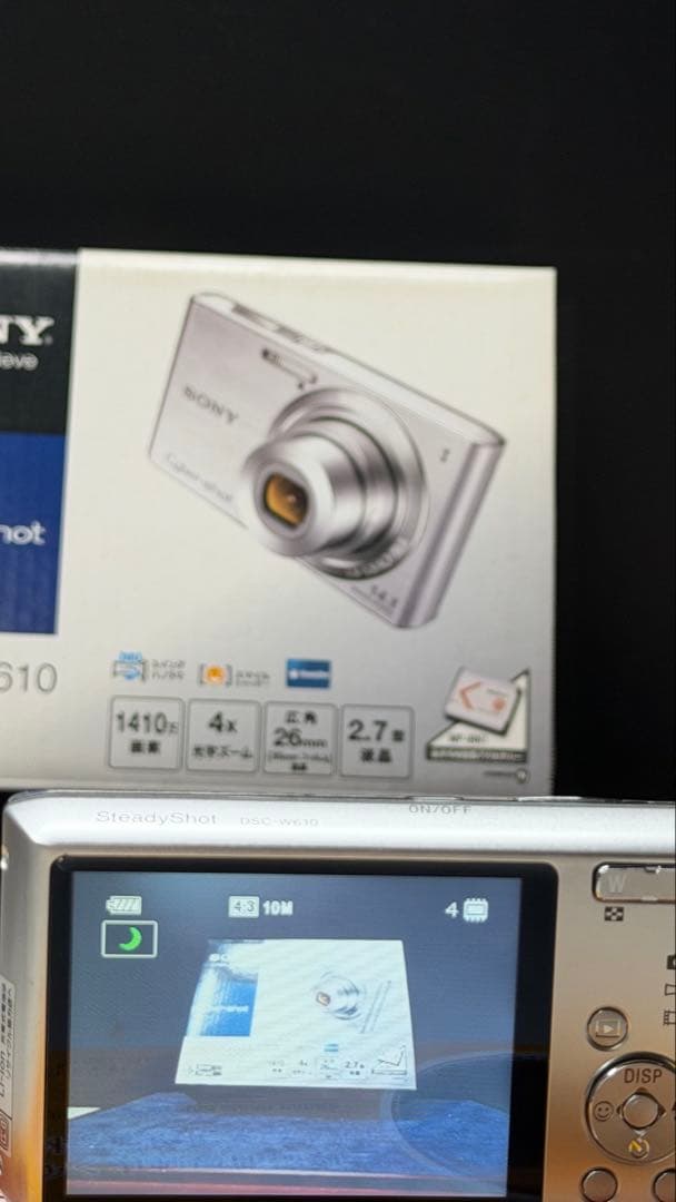 【動作確認済み】SONY CYBER-SHOT DSC-W610