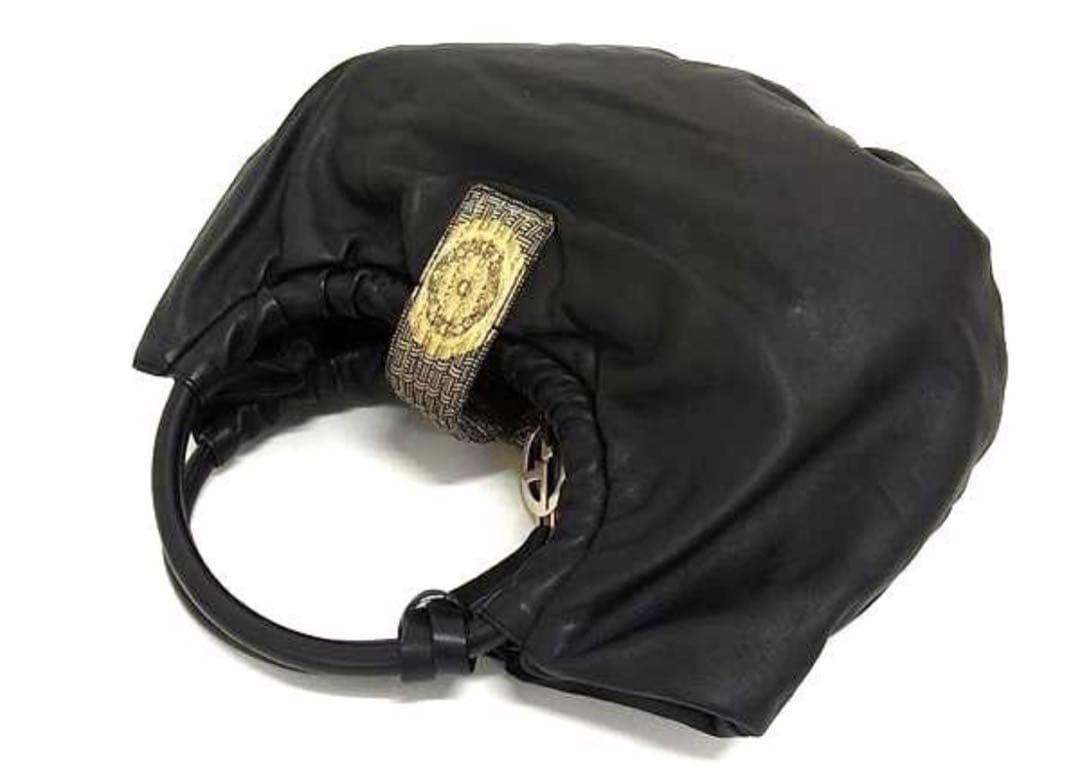 美品　ジョルジオアルマーニ　牛皮　GIORGIO ARMANI 定価30万