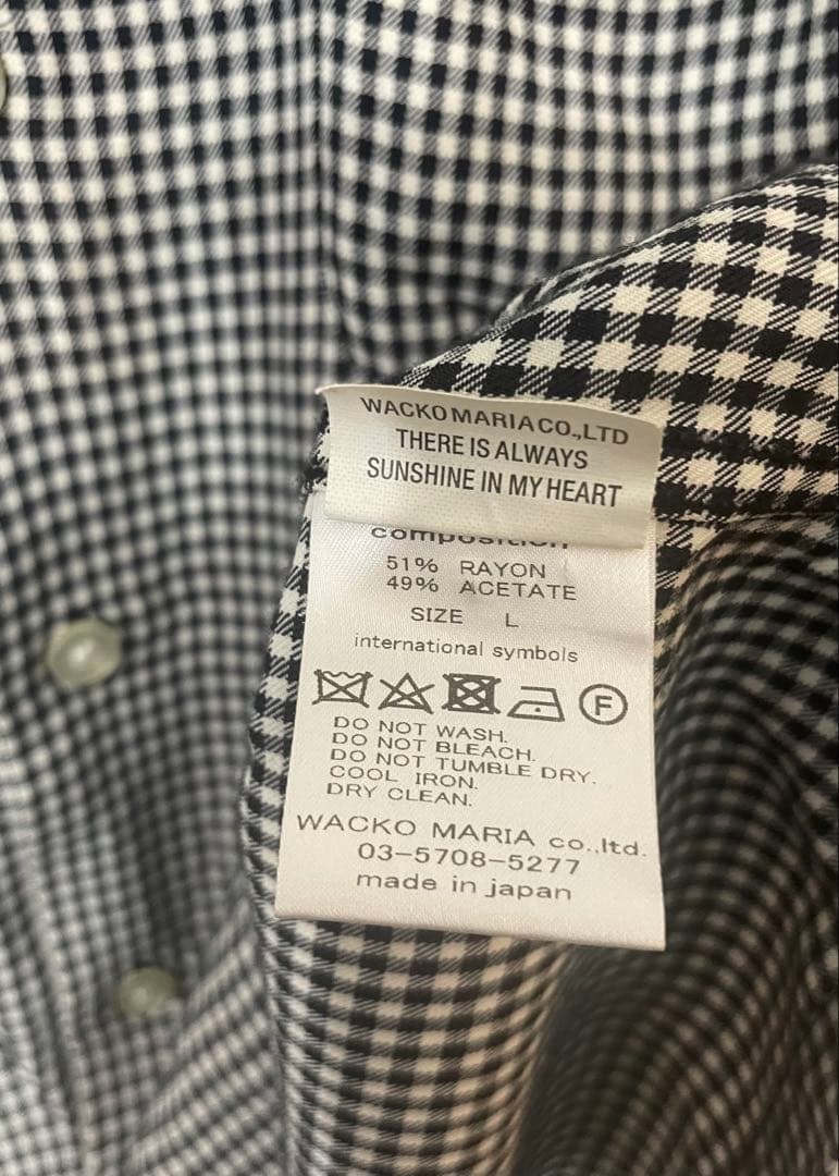 トップス wacko maria 50s OPEN COLLAR shirts