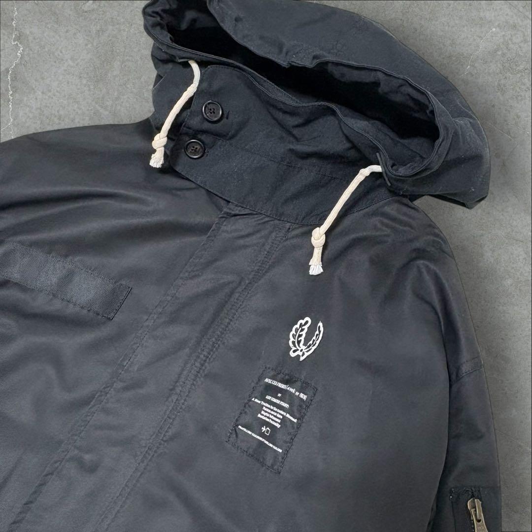 【希少モデル】アートカムズファースト　フレッドペリー　モッズコート　S