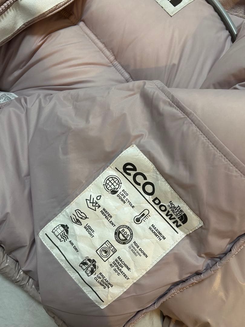 ノースフェイス ピンク ヌプシ ダウン