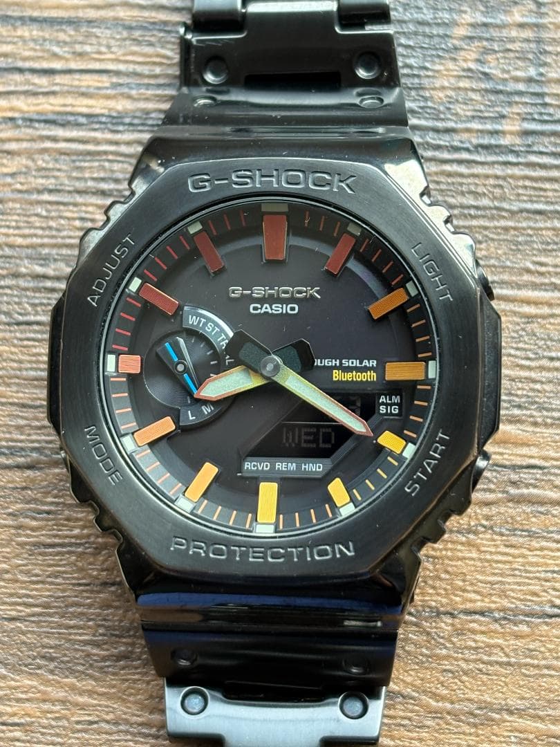 G-SHOCK GM-B2100BPC-1AJF タフソーラー　ブラック