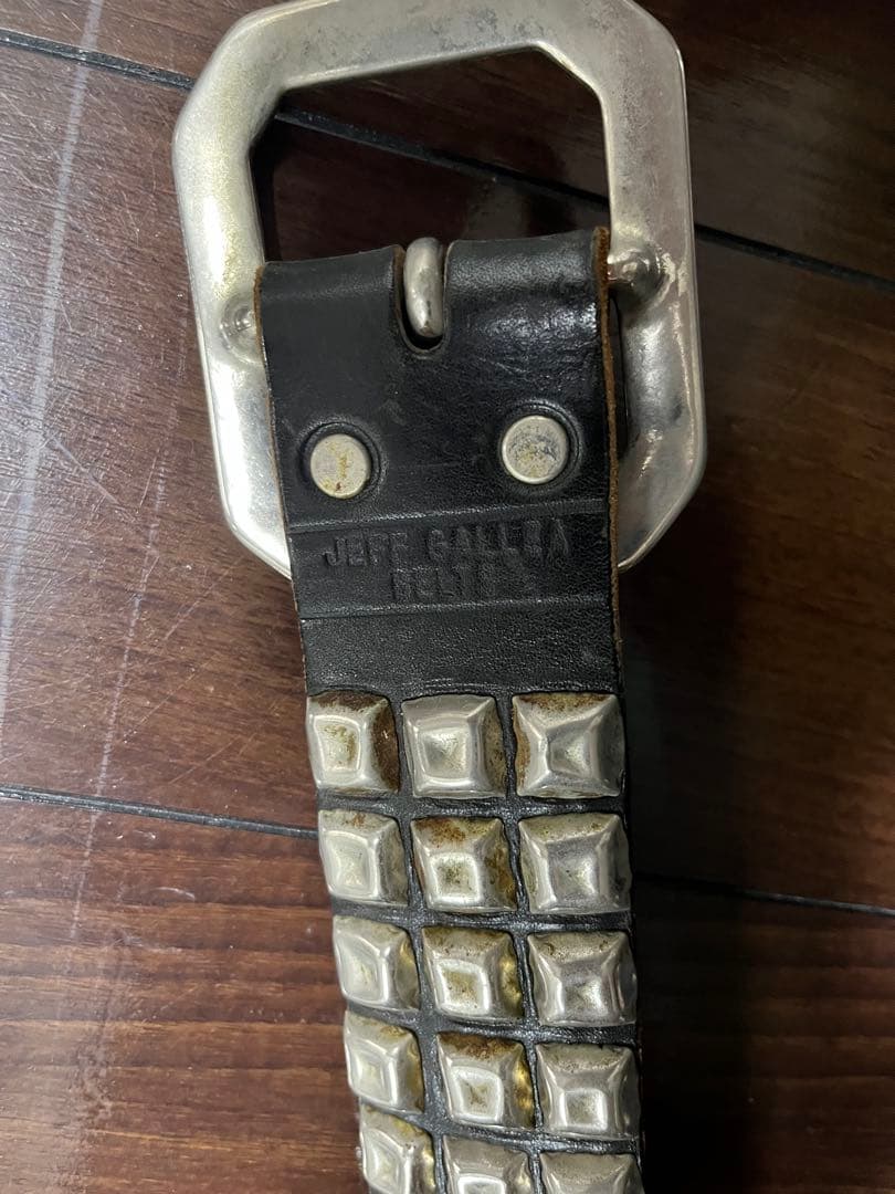 JEFF GALLA BELTS 英国製 オールドスタッズ　ベルト