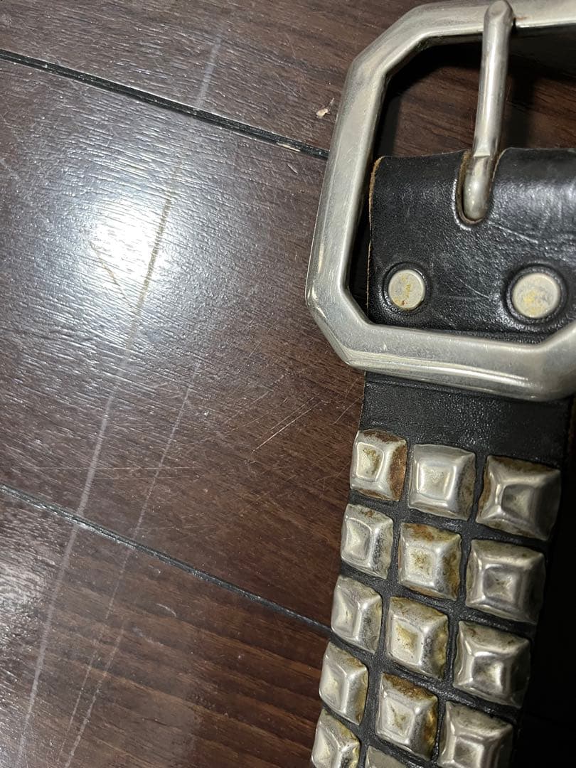 JEFF GALLA BELTS 英国製 オールドスタッズ　ベルト