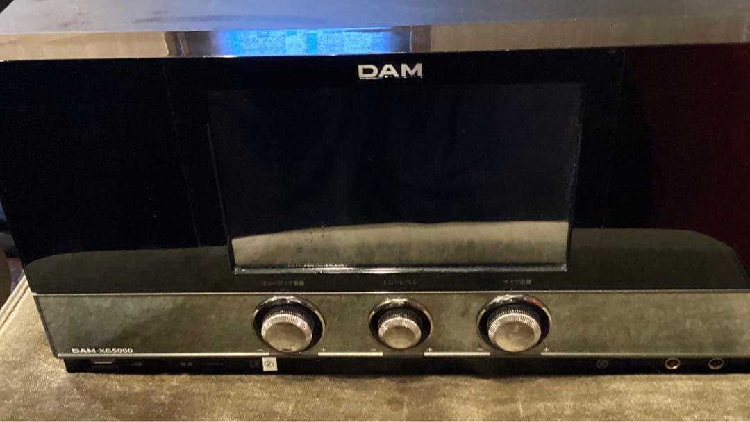 DAMカラオケ 本体ケーブル込み  DAM−XG5000