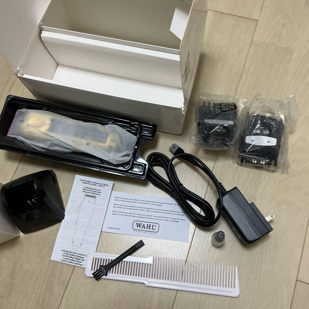 未使用品WAHL cordless Magic Clip バリカン　ゴールド