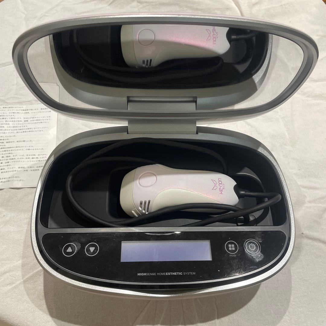 ケノン　脱毛器　（パールホワイト）8.4