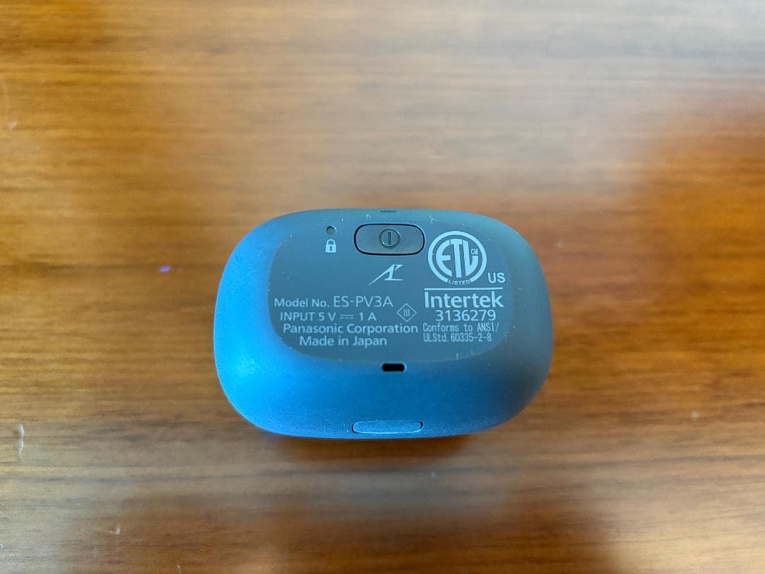 パナソニック ラムダッシュ パームイン 5枚刃 マットブラック 北米モデル