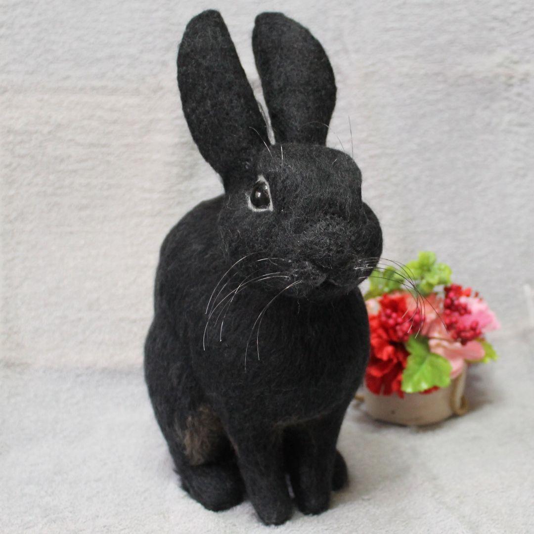 HIRO0214さま専用 羊毛フェルト オーダー「リアルで可愛いうさぎちゃん」