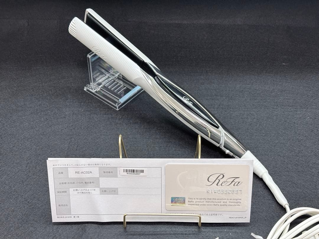 【美品】【動作品】【正規品】ReFa ストレートヘアアイロン