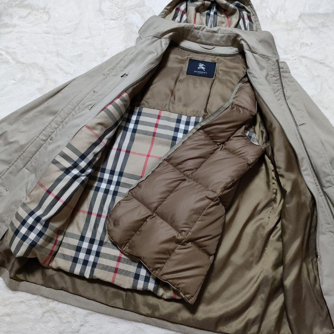 希少✨️美品 バーバリーロンドン ダウン ライナー 4way ステンカラーコート