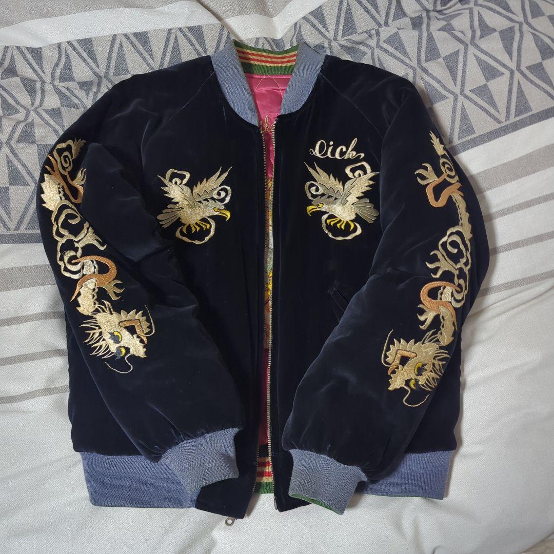 1/6まで old テーラー東洋 別珍 リバーシブル スカジャン