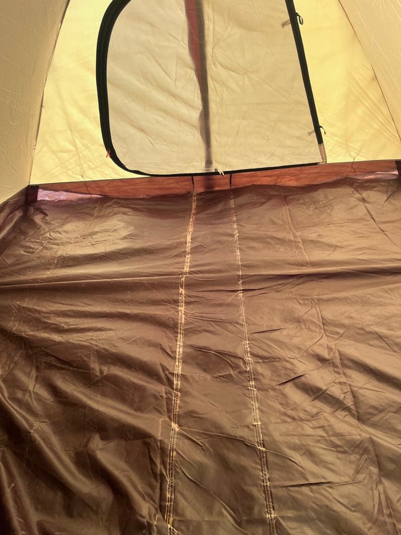 【3点】 peak アメニティドームM フロアマット　フロアシート付き