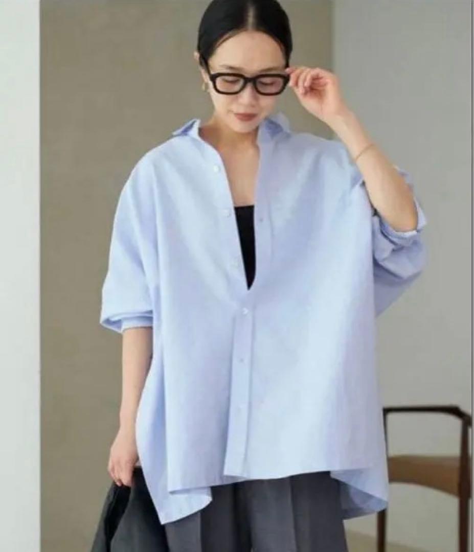 Plage 今期　Light OX Poncho シャツ