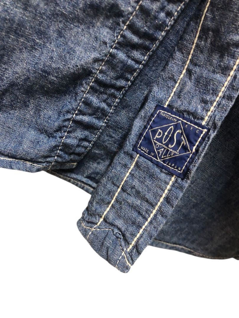 ミヤモオーバーオールズ POST O'ALLS シャンブレーシャツ