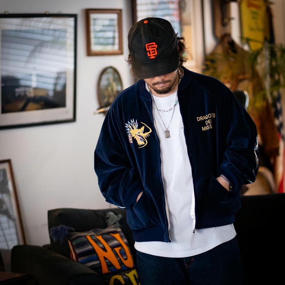 DRAGONES DEL MISSION Velveteen Jacket　別珍