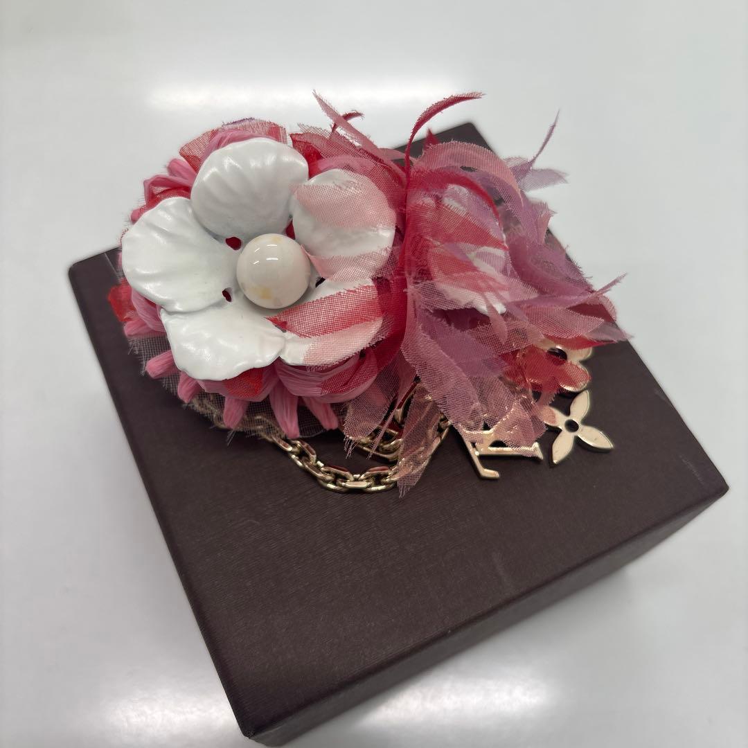 Louis Vuitton ルイ・ヴィトン 花 モチーフ コサージュ ブローチ