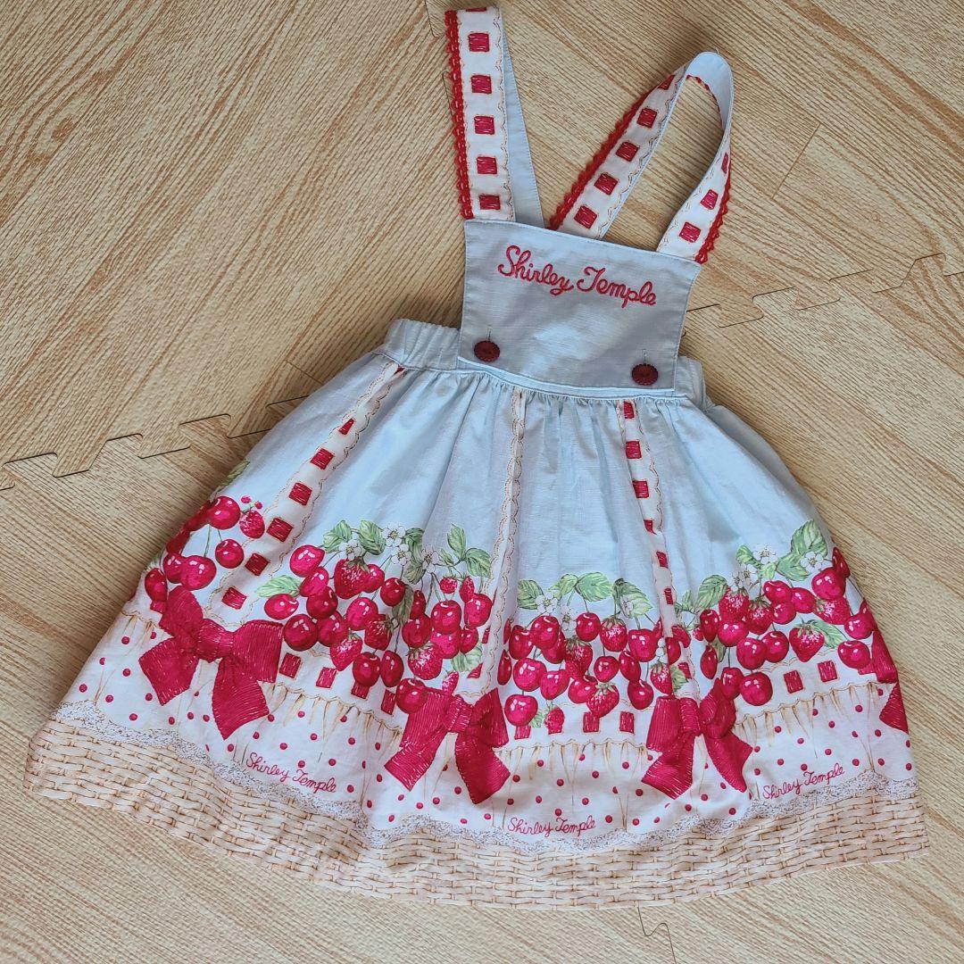 シャーリーテンプル いちご、チェリープリント