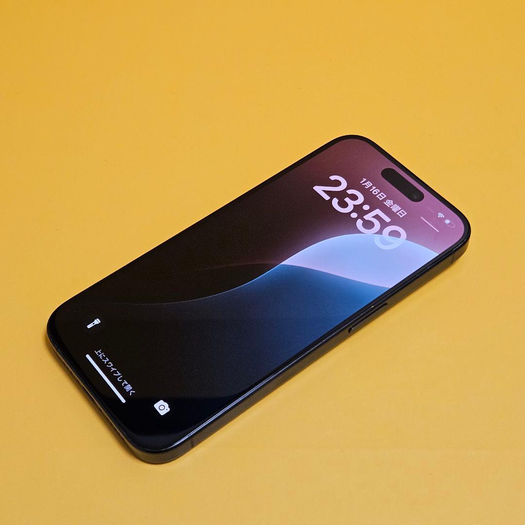 iPhone 15 Pro 128GB バ100%｜24時間以内発送!#580