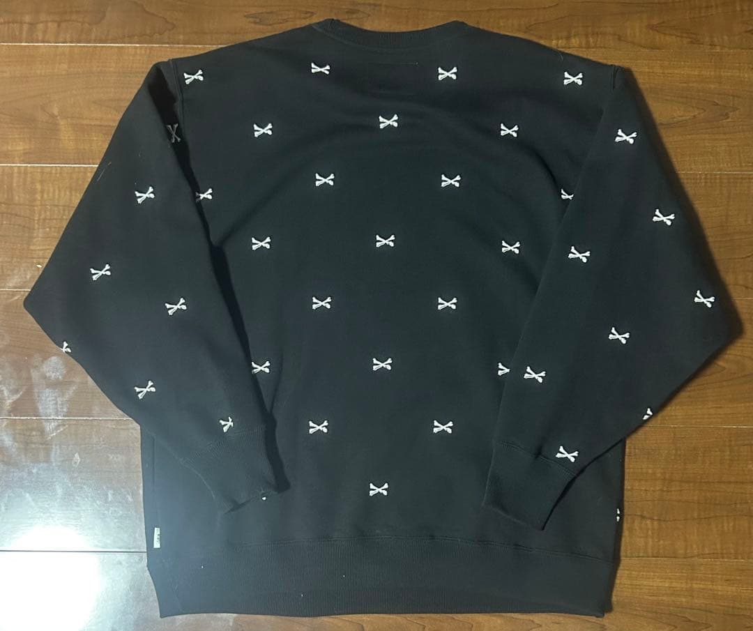 WTAPS ACNE/SWEATER/CTPL.TEXTILE クロスボーン S