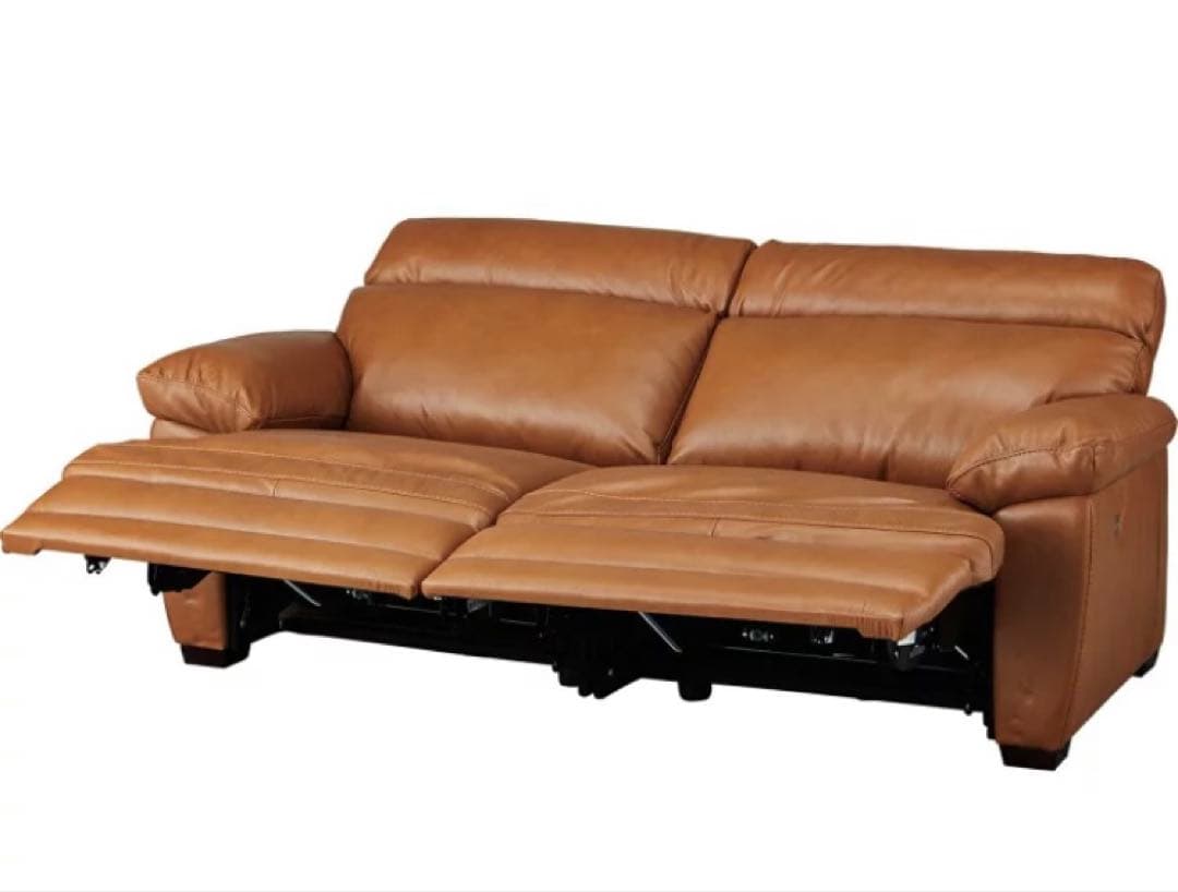 3人掛け両電動リクライニングソファー【美品】