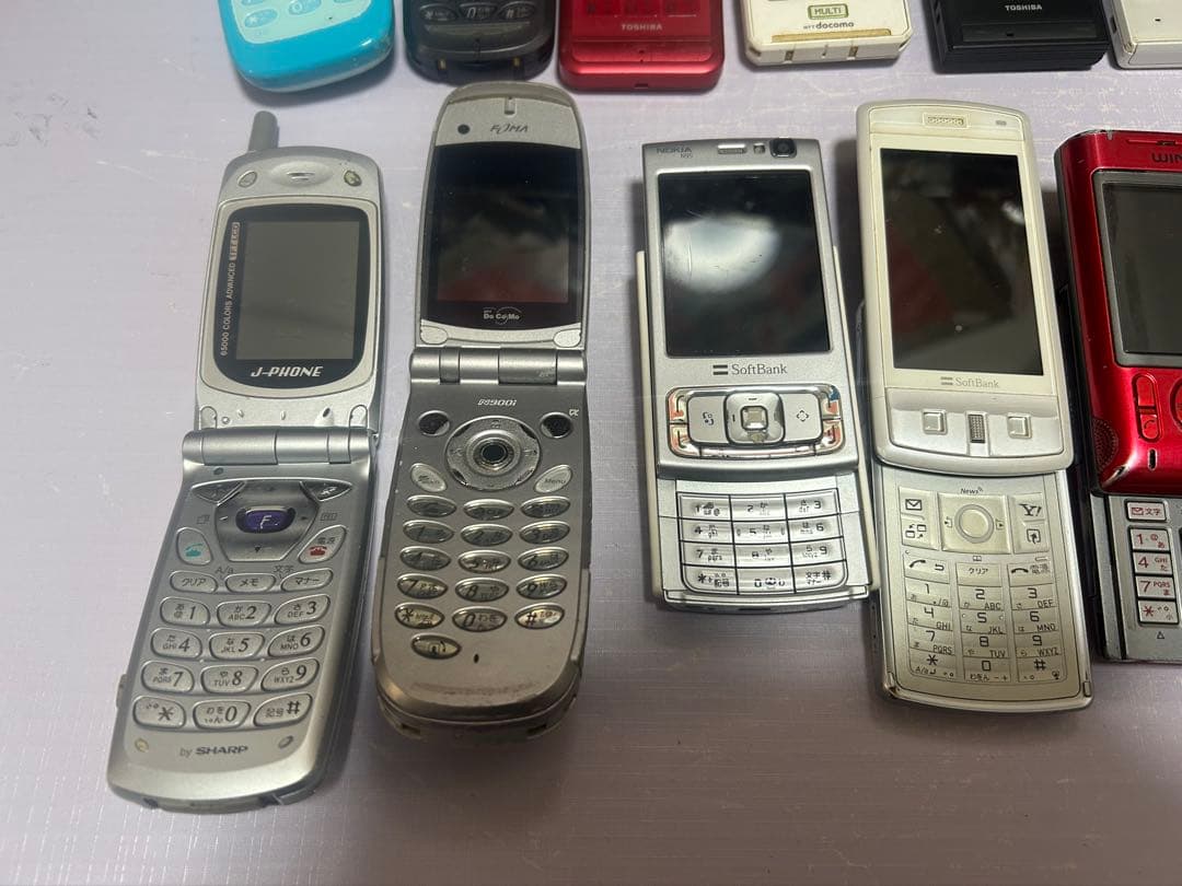 計１９個/携帯電話ガラケー類