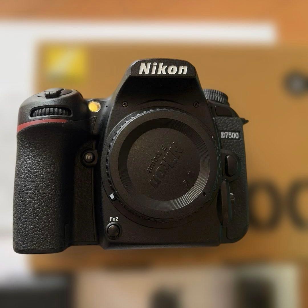 【美品】NikonD7500 一眼レフレンズ2つ付き