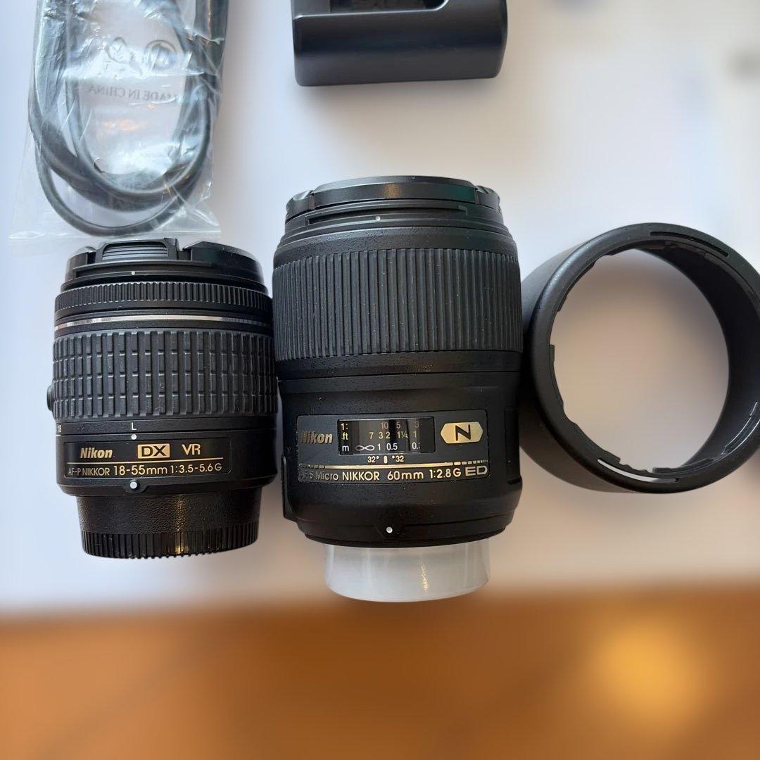 【美品】NikonD7500 一眼レフレンズ2つ付き