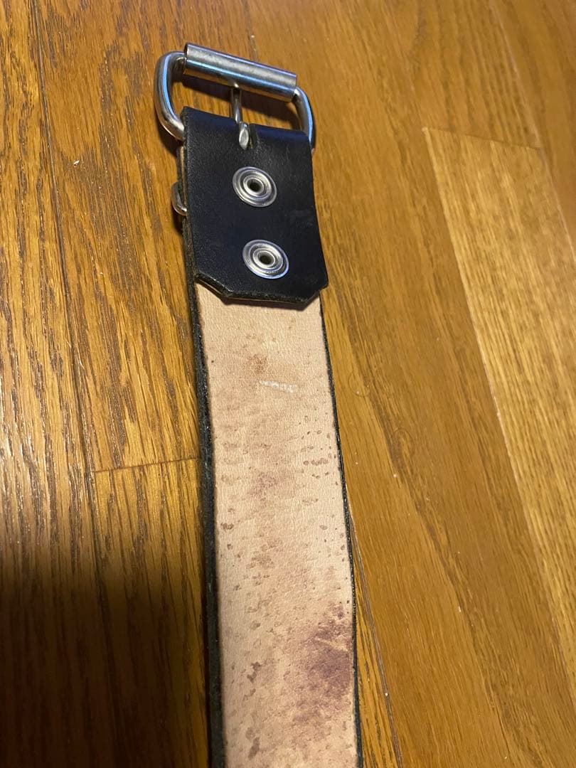 WENDY'S ヘキサゴン 3連レザーベルト