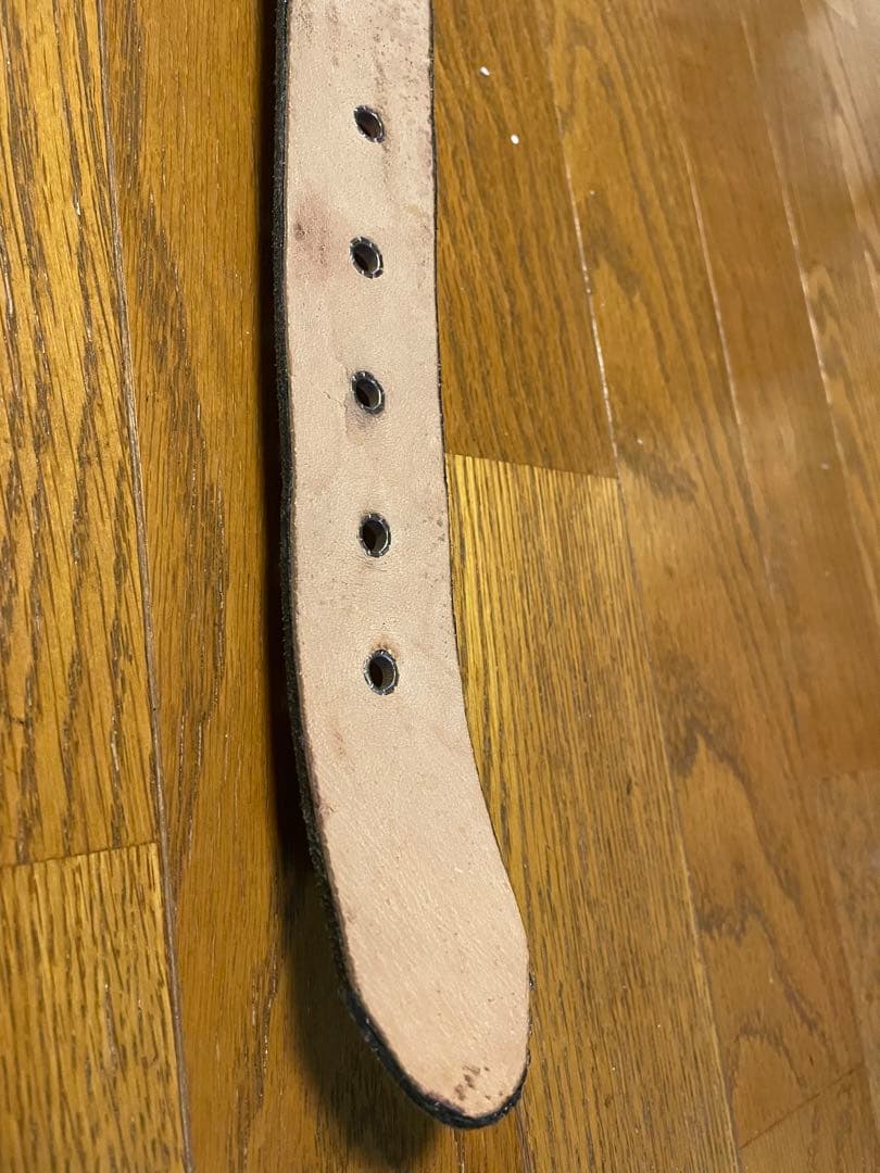 WENDY'S ヘキサゴン 3連レザーベルト