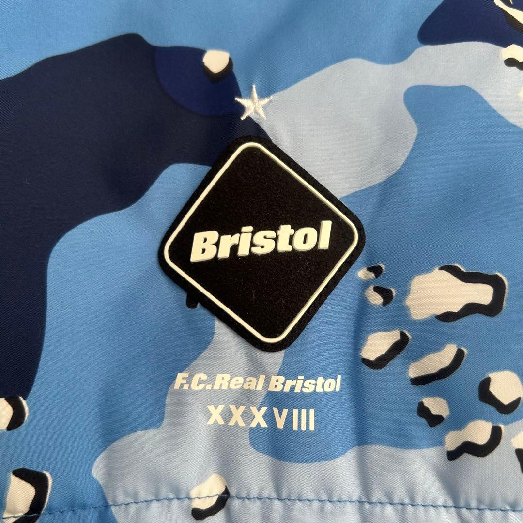 【人気】FCRB SOPH ナイロンジャケット　リバーシブル　総柄　ドローコード